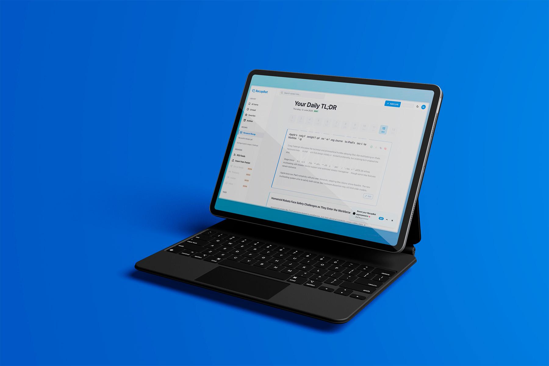 RecapBot public recap page